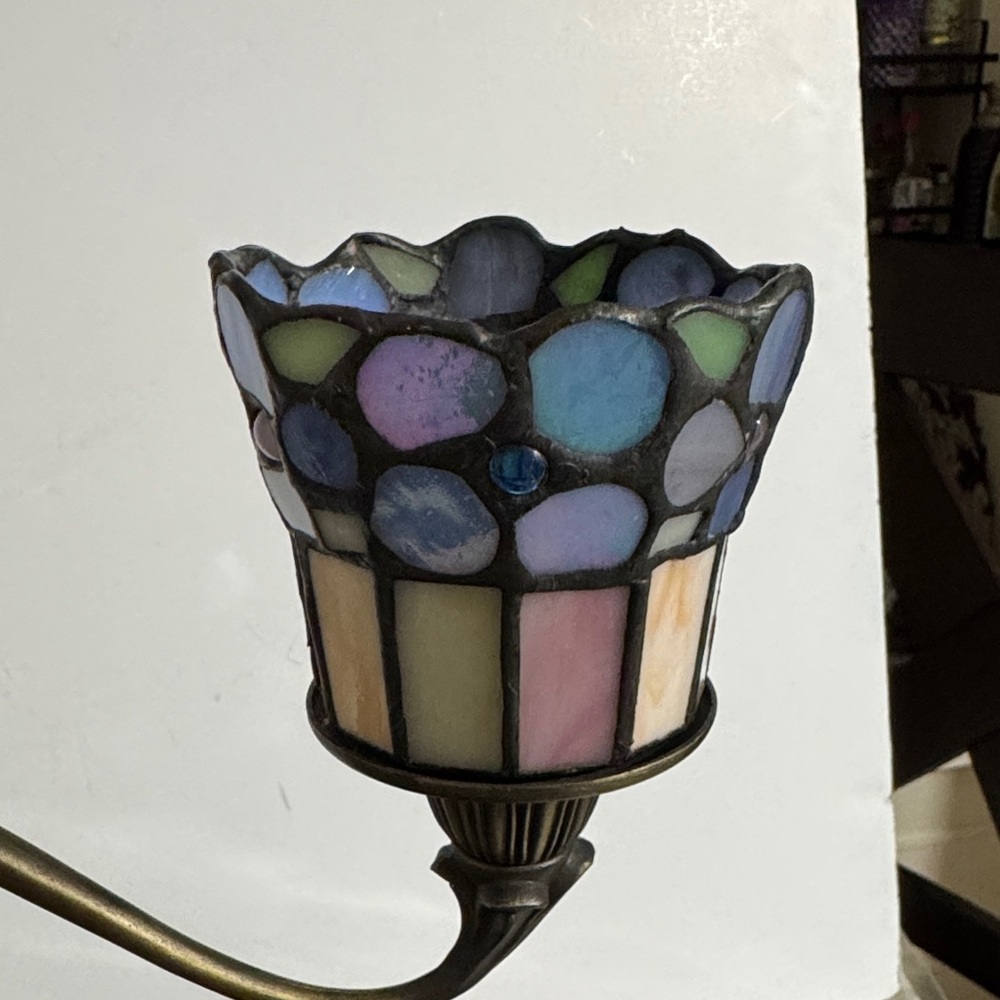 Vintage Retired, PartyLite Hydrangea Candelabra (RARE) - Picture 8 of 16